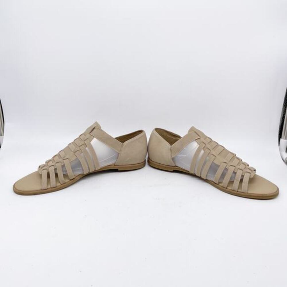 Eileen Fisher‎ Women's Rato Beige Tumbled Nubuck Sandals Size 7 - Picture 5 of 14